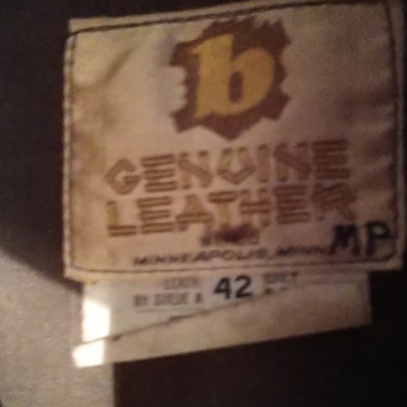 #3 VINTAGE 1960 Rawhide LEATHER Bush Jacket - Picture 2 of 5